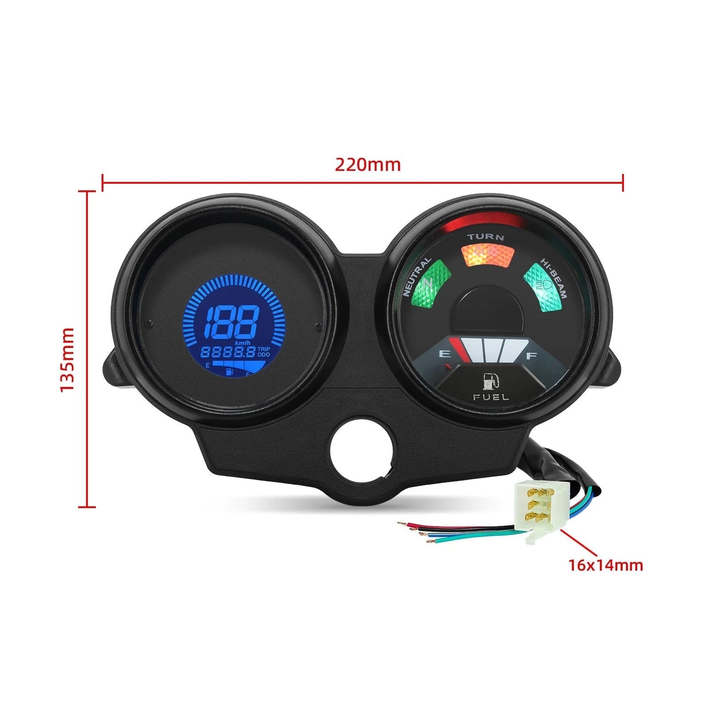 Compteur Digital Moto