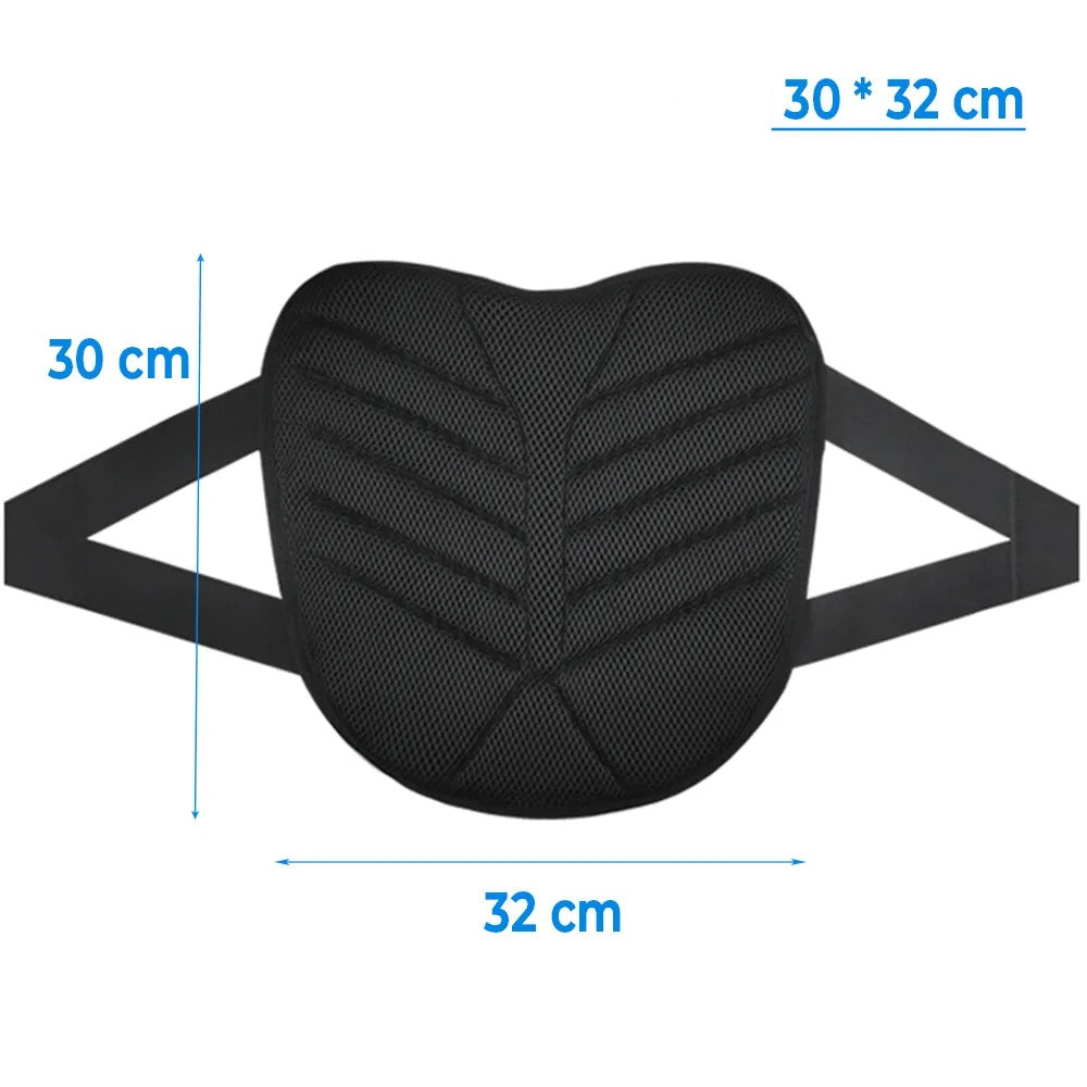 Coussin de Selle Moto Confort Fixation Rapide