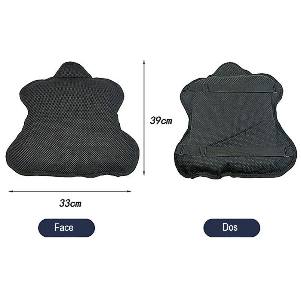 Coussin de Selle Moto Gel Confort