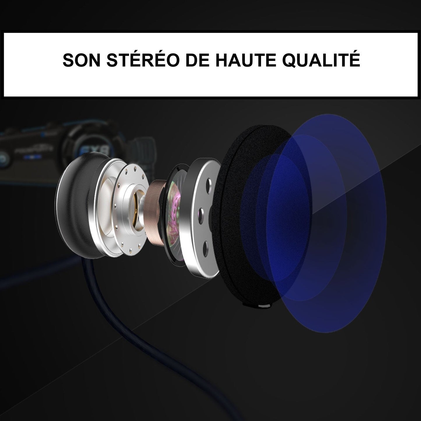 Intercoms Moto - Paire de FX8 AIR