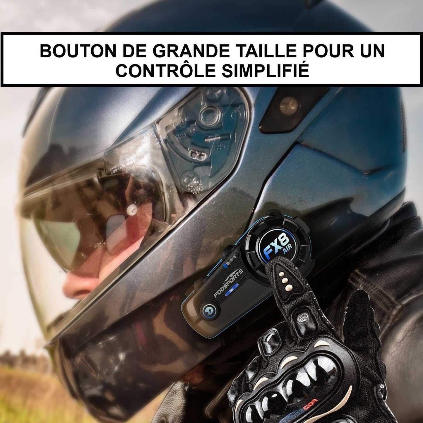 Intercoms Moto - Paire de FX8 AIR