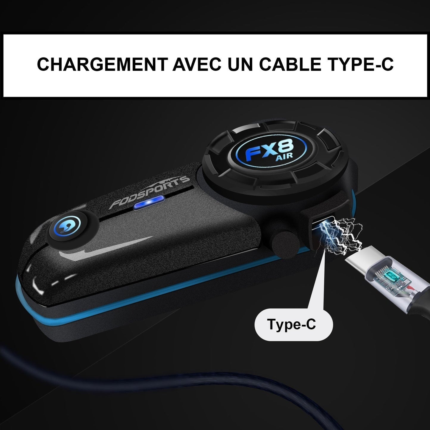 Intercoms Moto - Paire de FX8 AIR