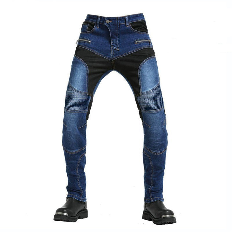 Jean de Moto Renforcé avec Doublure en Kevlar