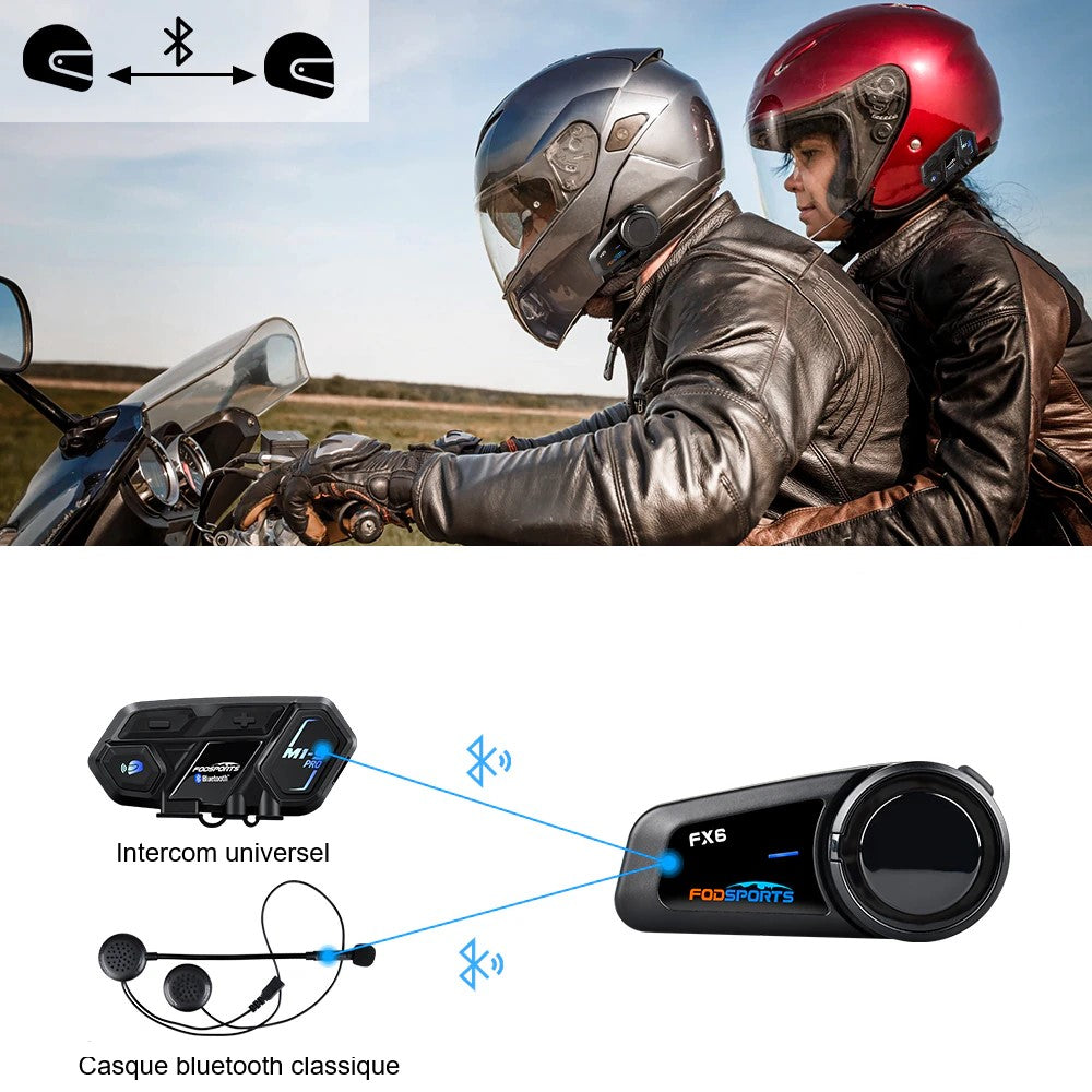 Intercom Moto - FX6
