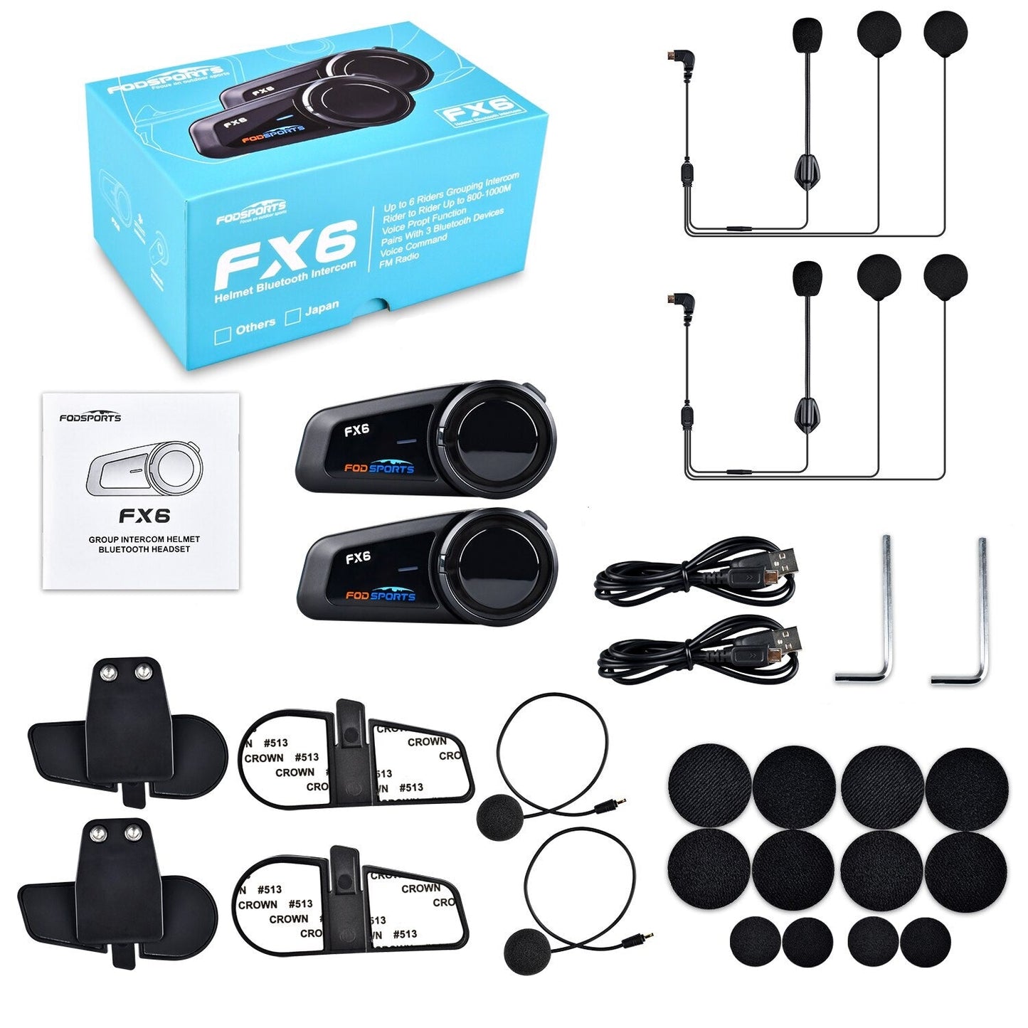 Intercom Moto - FX6