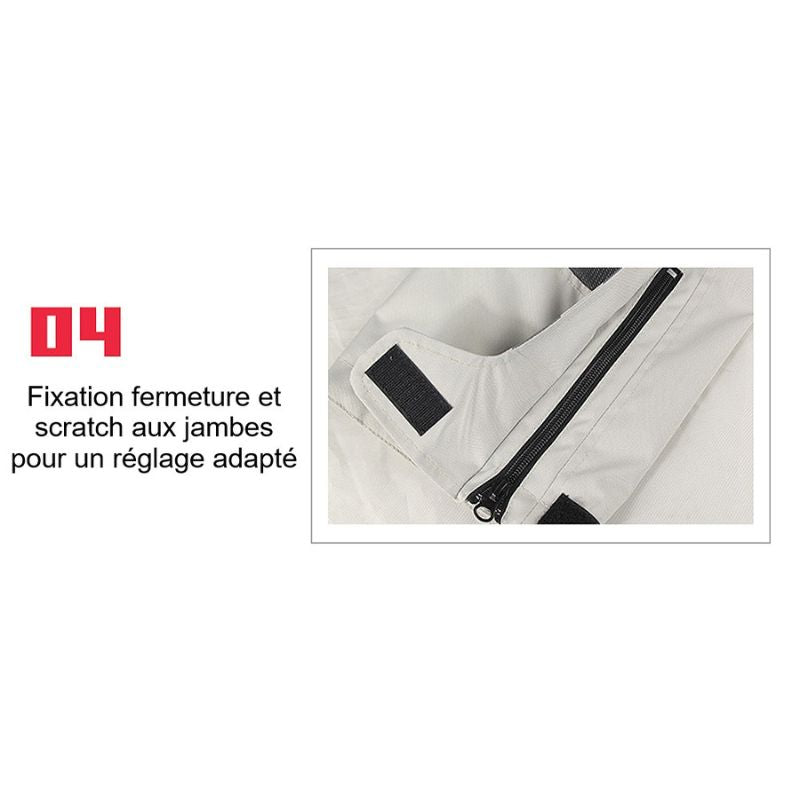 Pantalon de Noir Blanc Été / Hiver