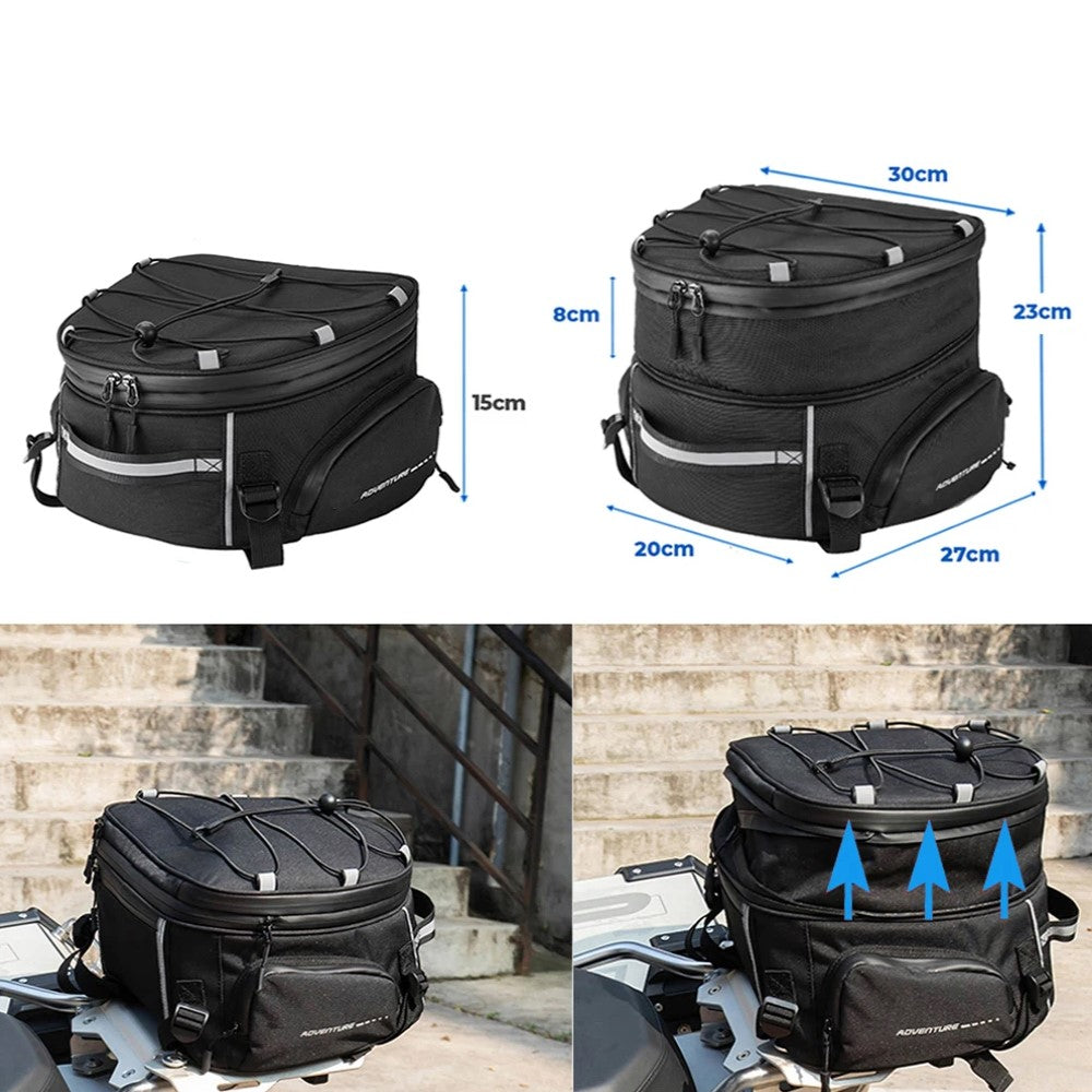 Sacoche de Selle Arrière pour Moto