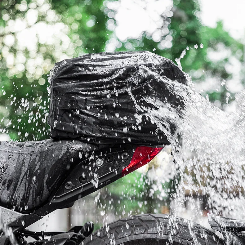 Sacoche de Selle de Moto en Fibre de Carbone Grande Capacité