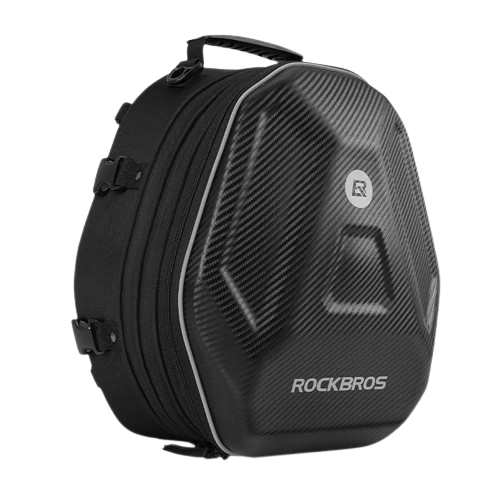 Sacoche de Selle de Moto en Fibre de Carbone Grande Capacité