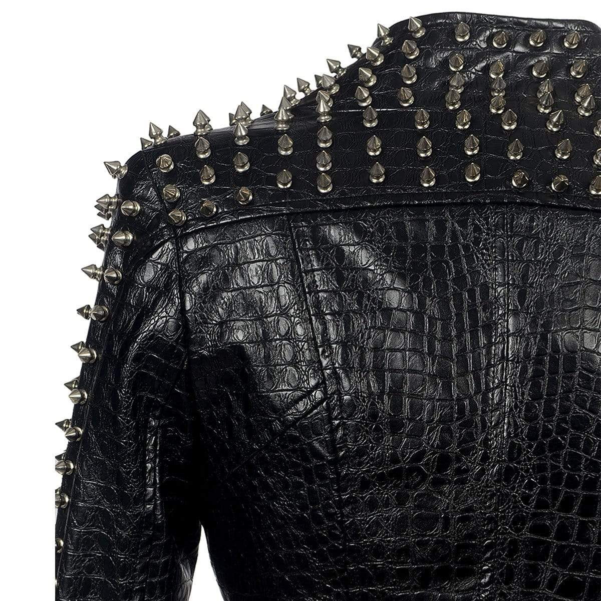 Veste Biker Femme - Perfecto Clouté