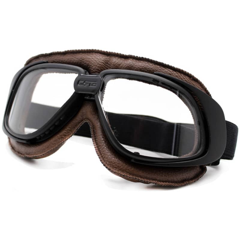 Lunette de Moto en Cuir