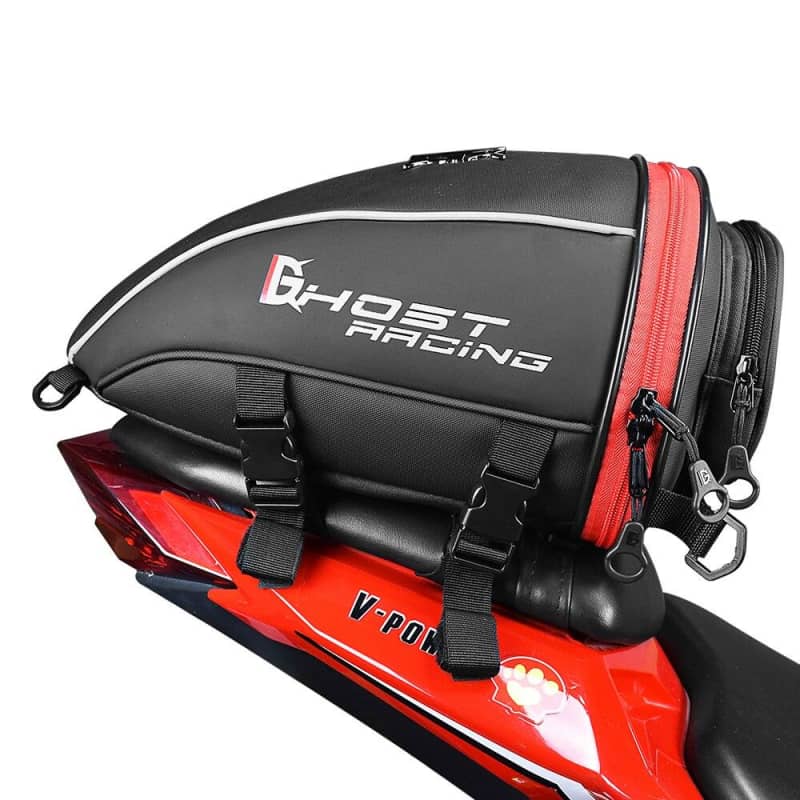 Sacoche Moto Selle Arrière 3en1