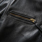 Blouson en Cuir de Vachette pour Motard et Biker