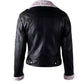 Blouson Biker Femme avec Fourrure