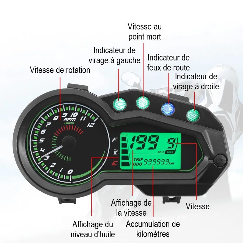 Compteur Universel Moto