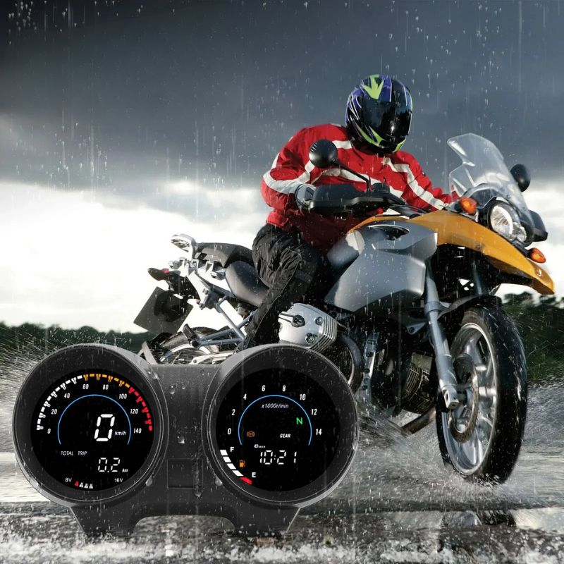 Compteur Vitesse Moto sans Fil