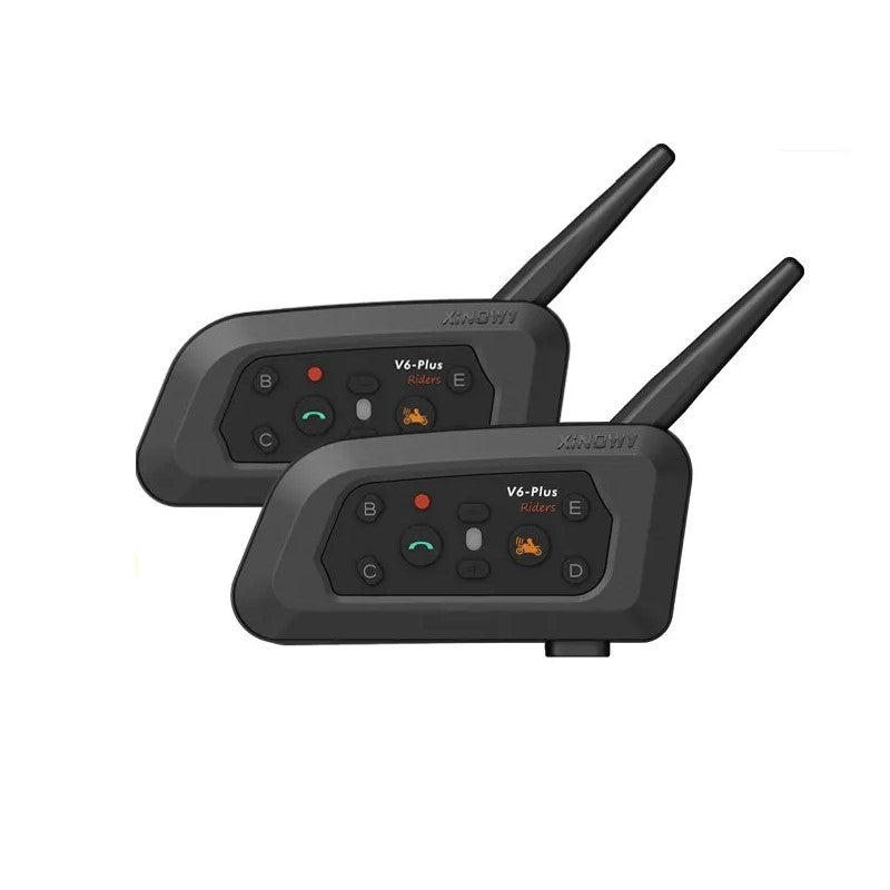 Intercom Bluetooth Moto V6 Plus 1200M 6 Motards