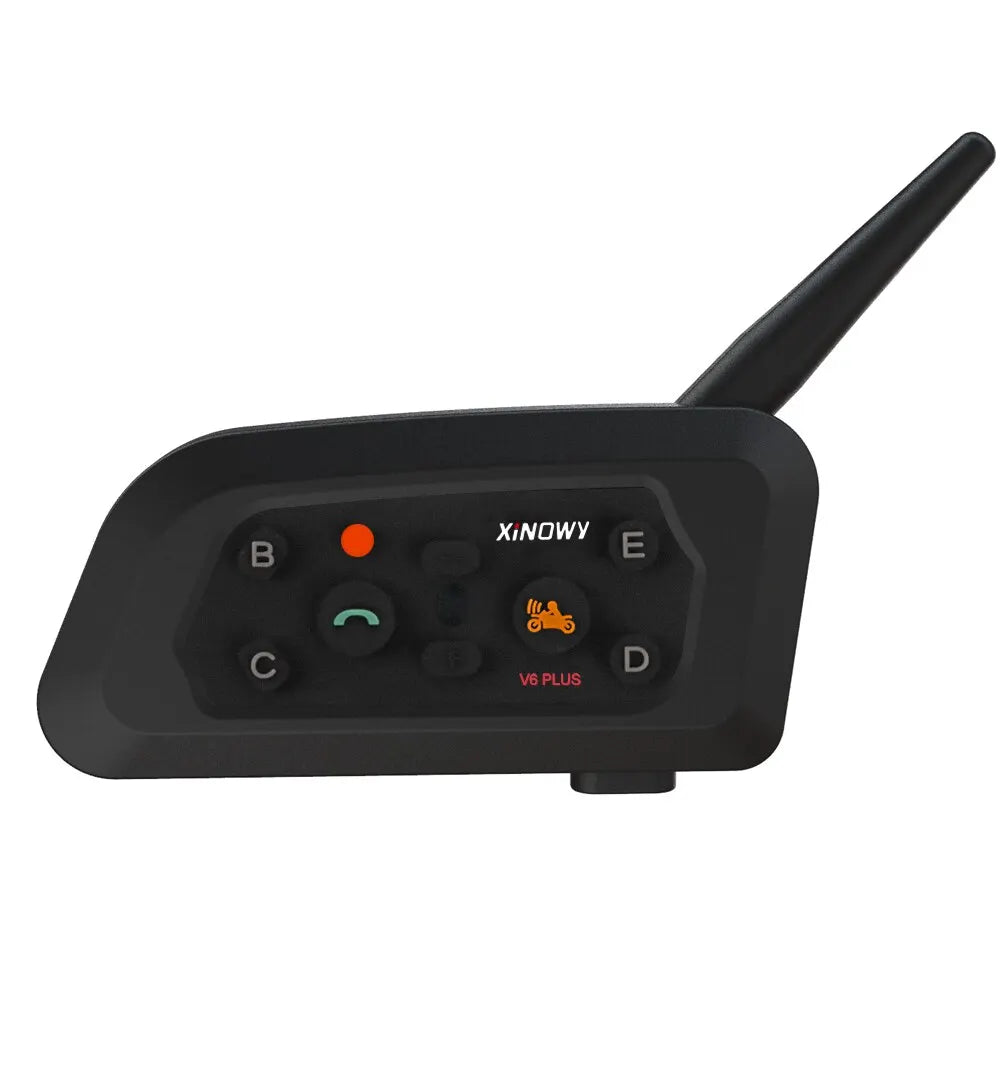 Intercom Bluetooth Moto V6 Plus 1200M 6 Motards