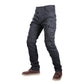 Jean de Moto Gris avec Doublure Polaire