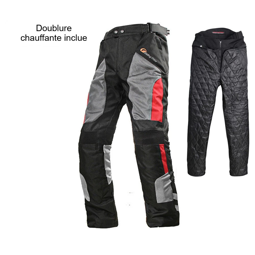 Pantalon de Noir Blanc Été / Hiver