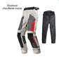 Pantalon de Moto Blanc Été / Hiver