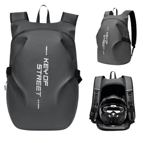 Sac à Dos Moto 40L pour Casque