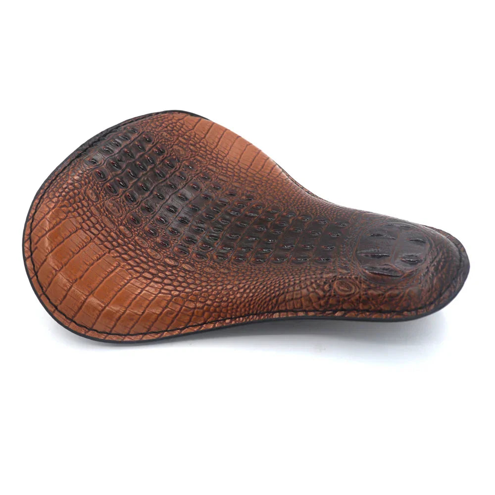 Selle de Moto Bobber Marron Confort