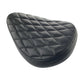 Selle de Moto Bobber en Cuir Noir
