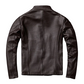 Veste en Cuir Homme Marron Vintage