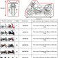 Bâche Moto & Scooter Spéciale Hiver