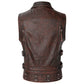 Gilet Cuir Biker - Ride Free