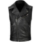 Gilet Biker en Cuir - Inaf