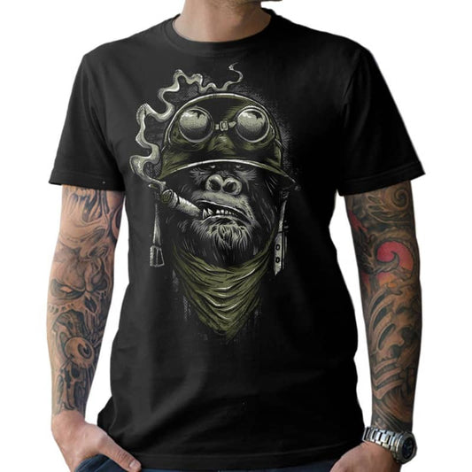 T-Shirt Motard - Gorilla Biker