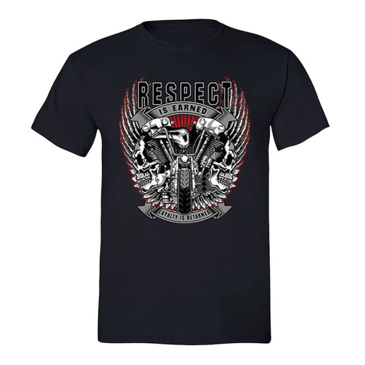 T-Shirt de Moto - Respect