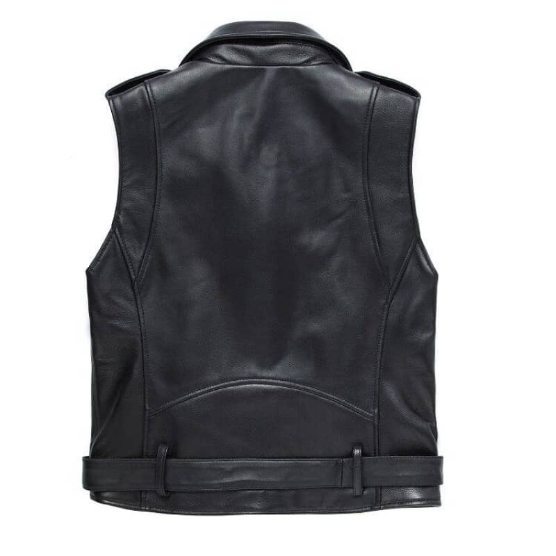 Gilet en Simili Cuir pour Femme