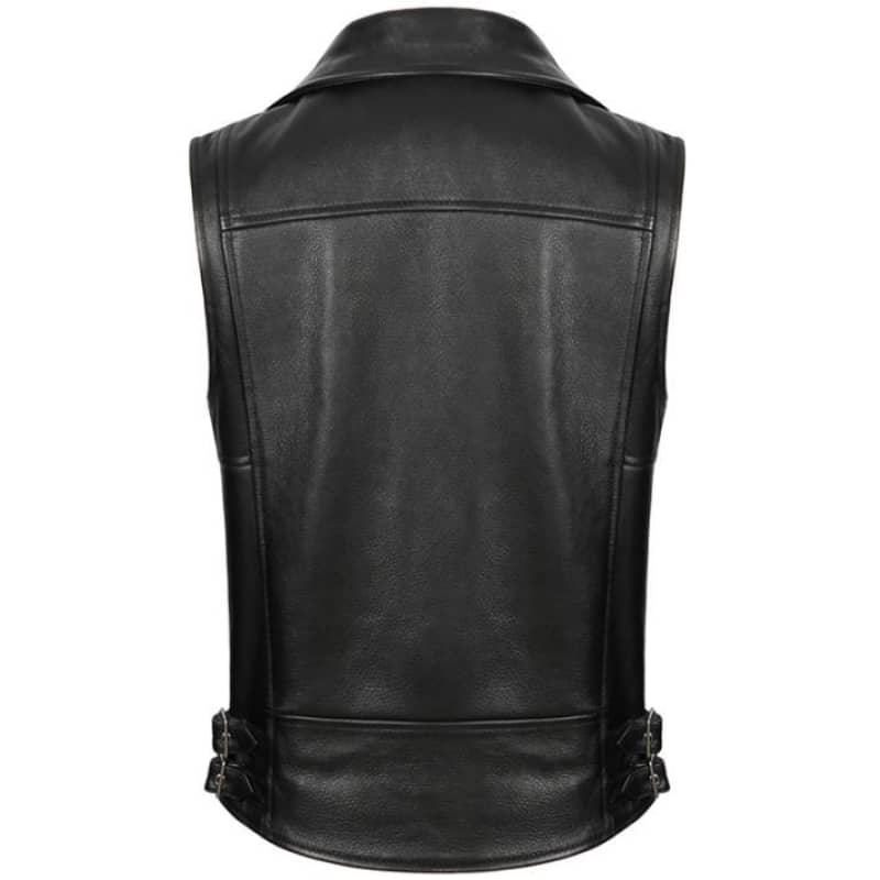 Gilet Biker en Cuir - Inaf