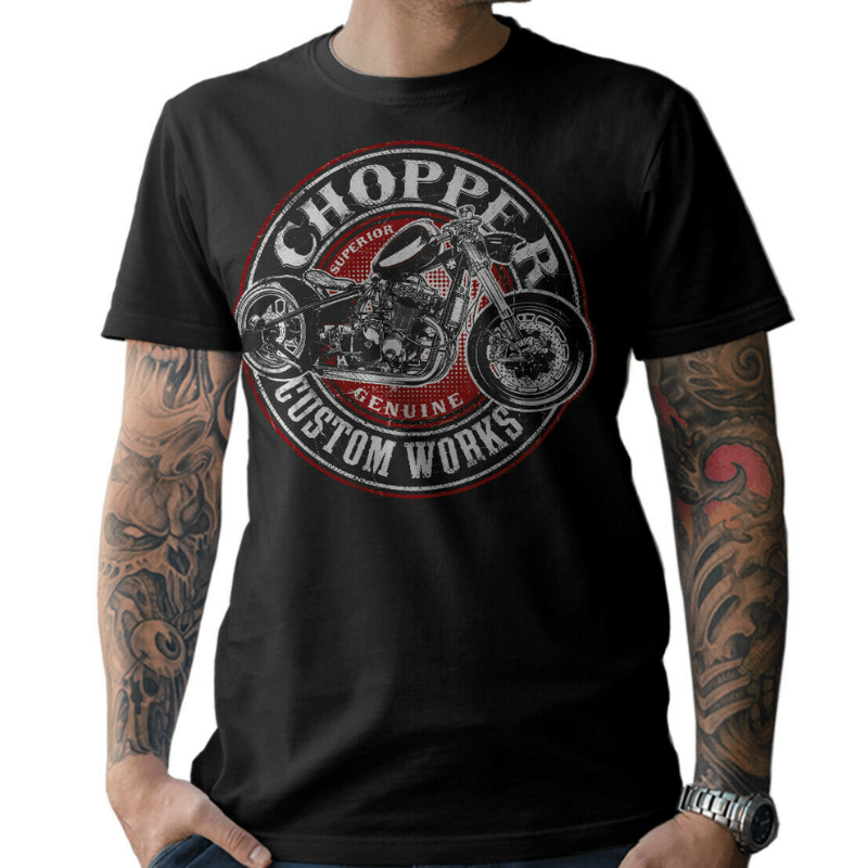 T-Shirt Motard - Custom Works