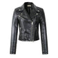 Veste Biker Noir Femme