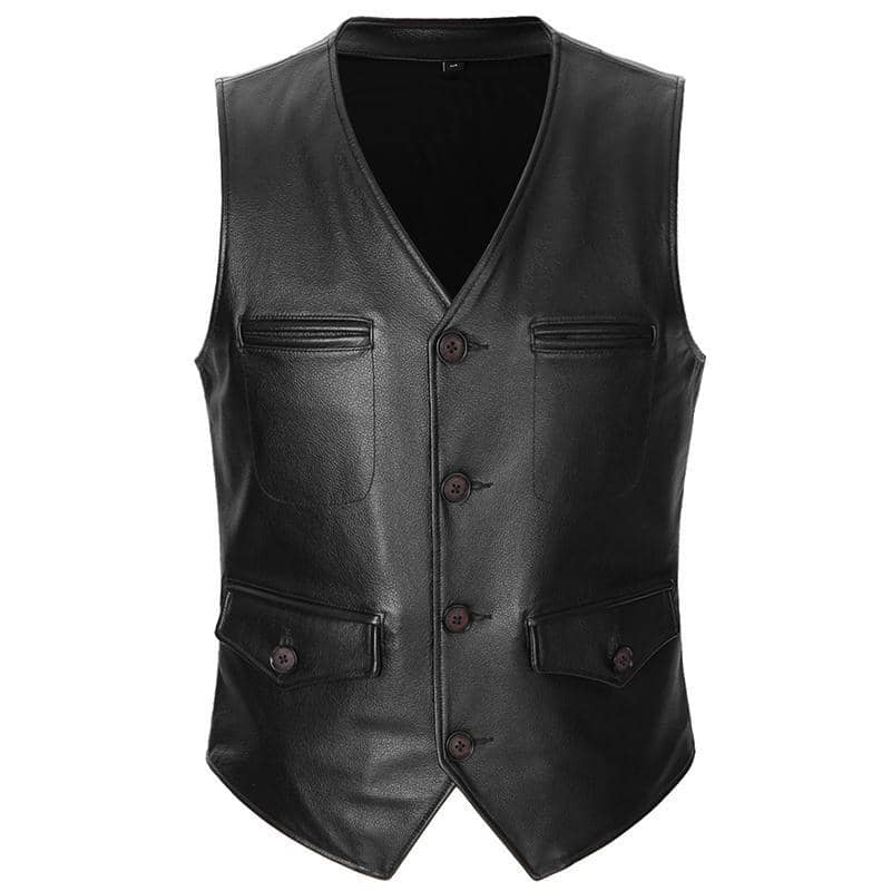 Gilet Biker en Cuir - Jodoft