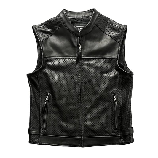 Gilet Biker en Cuir - Glumed