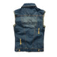 Gilet Jean Biker Arraché